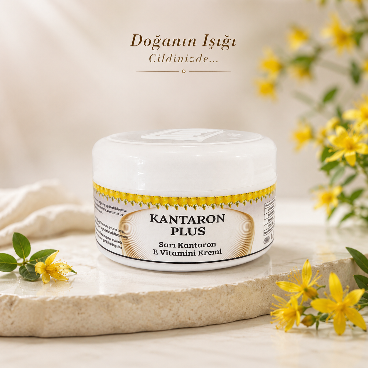 Kantaron Plus Sarı Kantaron E Vitamini Kremi